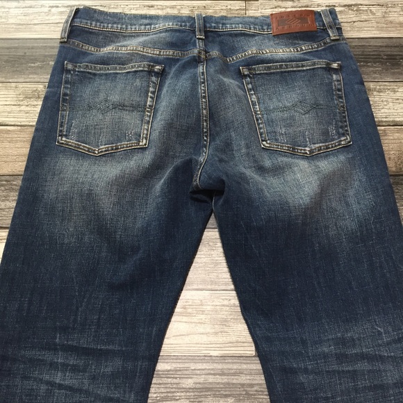 Joseph Abboud Slim Fit Jeans Men’s 34x32 Light Wash Blue Denim Stretch - Picture 9 of 12